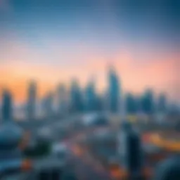 Stunning skyline of Dubai showcasing iconic architecture