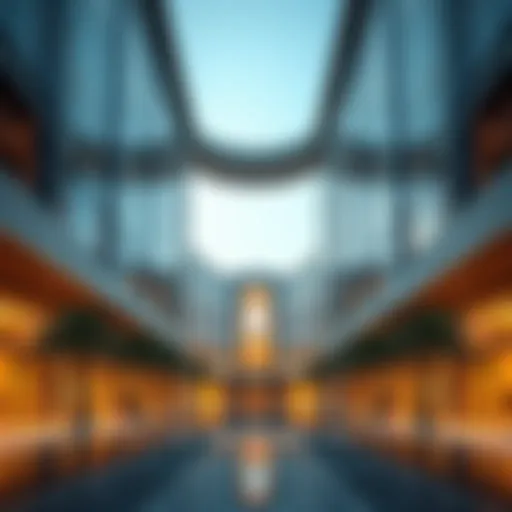 Architectural Marvel of the Abu Dhabi Residency Office Modern architectural overview of the Abu Dhabi Residency Office