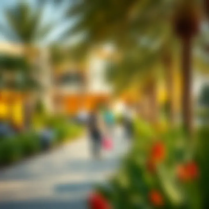 Visitors enjoying recreational activities in Al-Batin Garden, highlighting community engagement