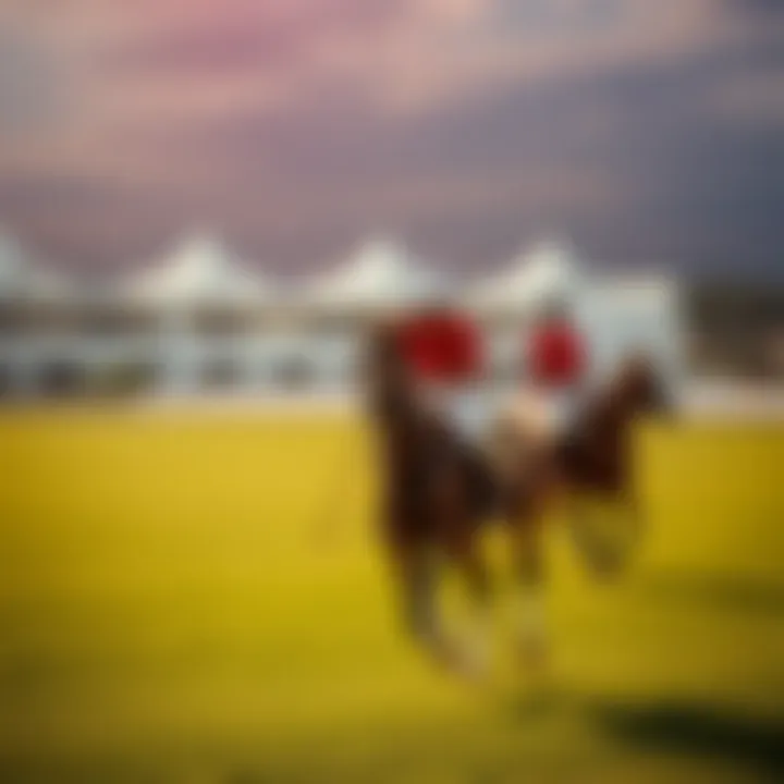 Polo field at Al Habtoor Polo Resort