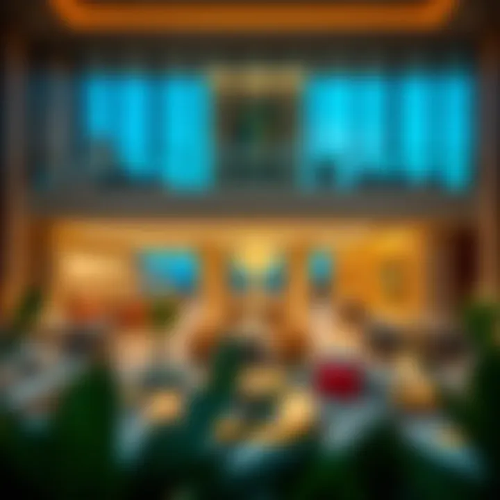 Modern Interiors of Al Liwan Building 2 Interior design showcasing modern amenities and elegant spaces within Al Liwan Building 2.