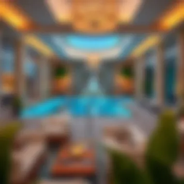 An overview of amenities available at Al Mamzar Beach Chalet including recreational facilities