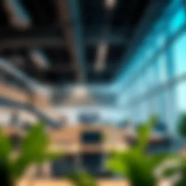 Vibrant Office Environment at Al Nahda Business Center Interior workspace within Al Nahda Business Center highlighting a vibrant office environment