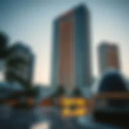 Stunning exterior view of Al Rasheed 4 Tower highlighting modern architectural design.