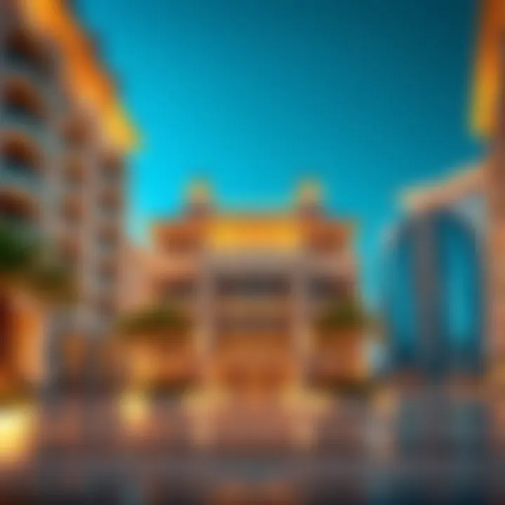 Elegant architectural design of Alana Emaar