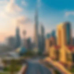 Stunning skyline view of Alana Emaar development