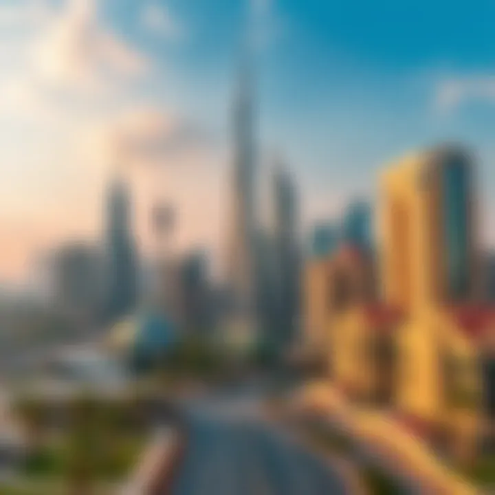 Stunning skyline view of Alana Emaar development