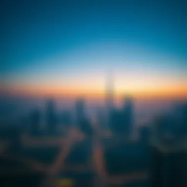 Stunning Skyline View of Dubai Stunning skyline view of Dubai featuring Altitude by Damac