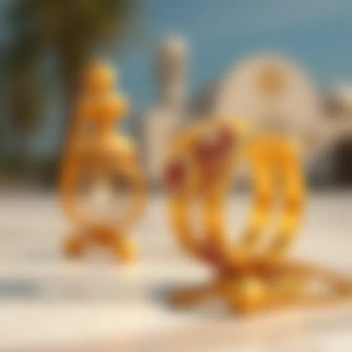 Cultural Significance of Gold in the UAE Golden jewelry reflecting UAE's cultural heritage