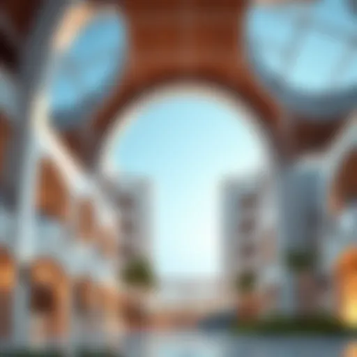 Stunning architectural design of Art 9 in Silicon Oasis