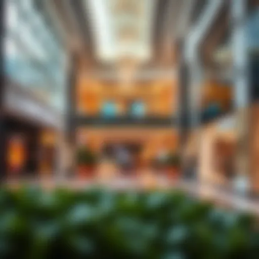 Luxurious Interior Design of Aster Al Khail Mall Luxurious interior design of Aster Al Khail Mall highlighting its architectural elegance