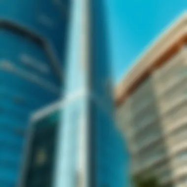 Architectural Design Elements of Binary Tower Detailed architectural design elements of Binary Tower