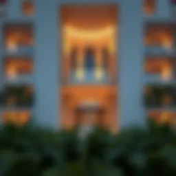 Binghatti Azure architectural design showcasing modern elegance