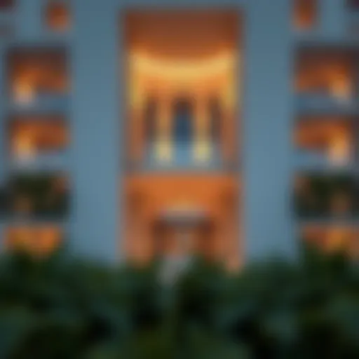 Binghatti Azure architectural design showcasing modern elegance