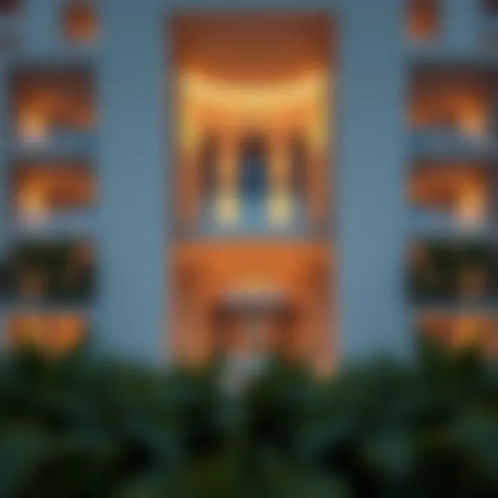 Binghatti Azure architectural design showcasing modern elegance