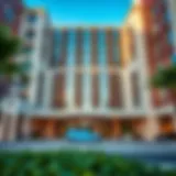 Architectural Brilliance of Binghatti Azure Binghatti Azure's striking facade showcasing modern architectural brilliance
