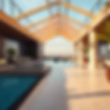 Luxurious amenities at Binghatti Azure, highlighting lifestyle offerings