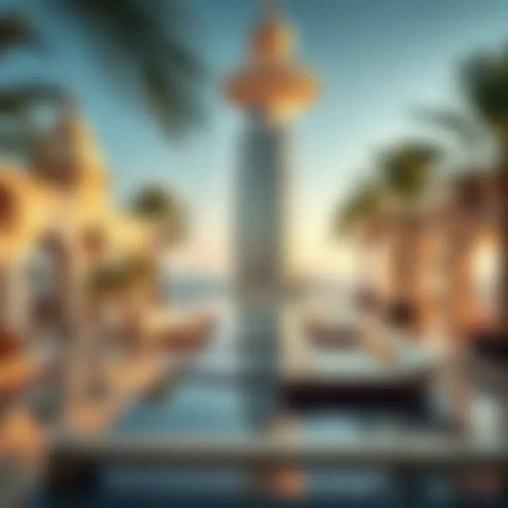 Luxurious amenities at The Palm Tower