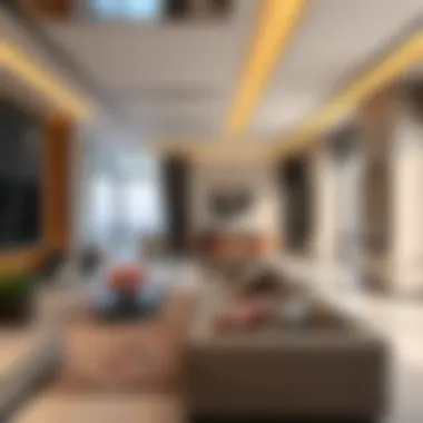 Interior view highlighting luxury amenities and spacious design within Bythesea Tower