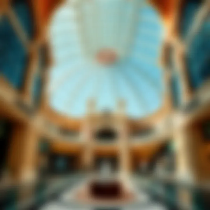 Architectural Marvel of Capital Mall A panoramic view of Capital Mall highlighting its architectural features.
