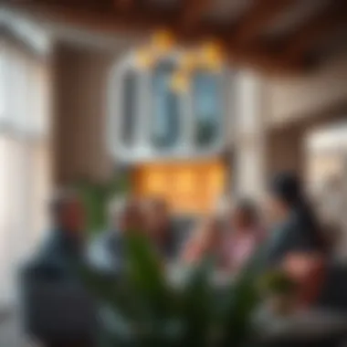 Vibrant community life in Carson Tower