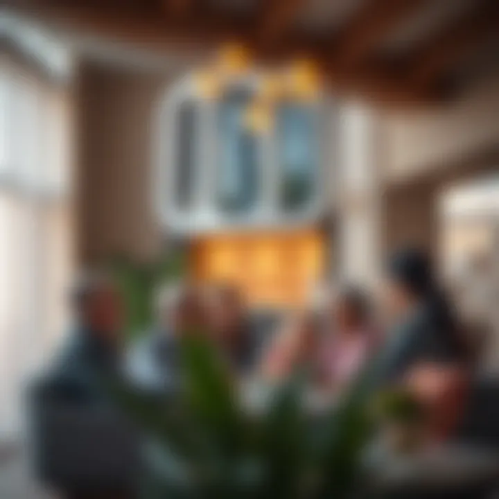 Vibrant community life in Carson Tower