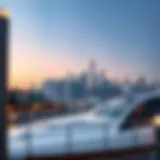 Stunning skyline view featuring Choithram's Marina