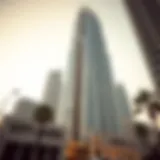 City Avenue Tower facade showcasing modern architecture