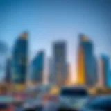 Stunning skyline of Dubai showcasing modern architecture