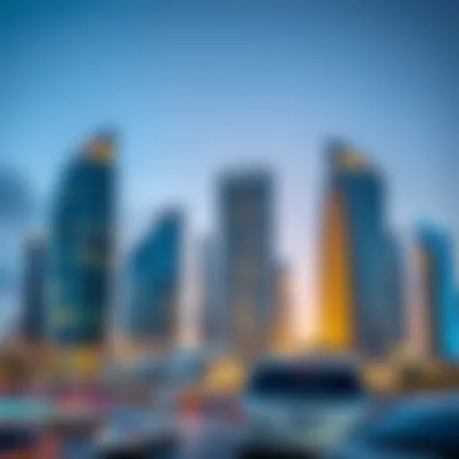 Stunning skyline of Dubai showcasing modern architecture