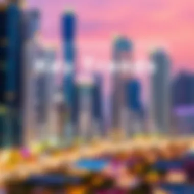 Key Trends in Dubai's Real Estate Market Vibrant infographic highlighting real estate market trends