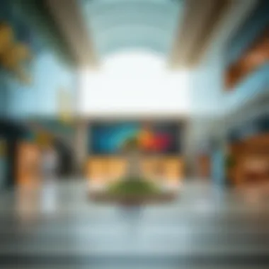 Vibrant commercial spaces within Al Fattan Plaza