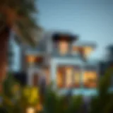 Modern Architecture of Dubai Villas Stunning contemporary villa exterior in Dubai