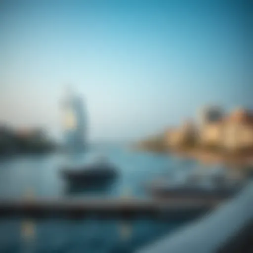 Waterfront Beauty of كورنيش ديرة A stunning view of the waterfront at كورنيش ديرة