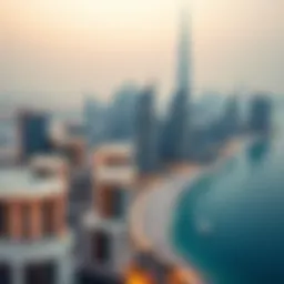 An overview of Dubai's skyline showcasing modern real estate