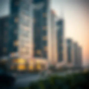 A conceptual image representing global investment opportunities in Dubai