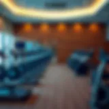 State-of-the-art gym equipment