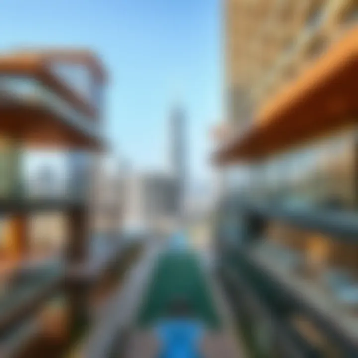 Stunning architectural view of Carson Tower