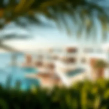 Stunning view of Damac Lagoons Mykonos residential development
