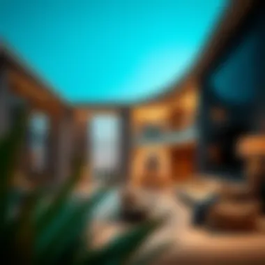 Modern interiors of an Emaar Villa featuring lavish design