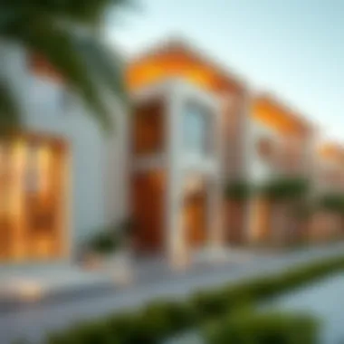 Modern architectural designs of Dubai properties illustrating investment opportunities