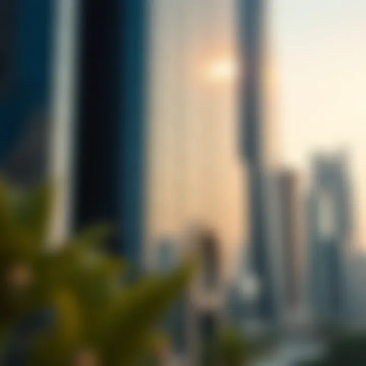 Investment growth graph influenced by Exchange Tower