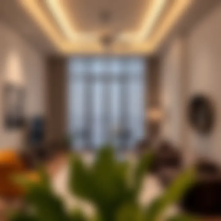 Stylish interior of a 2 BHK apartment in Al Nahda