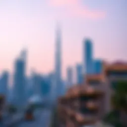 Stunning skyline of Dubai showcasing real estate development