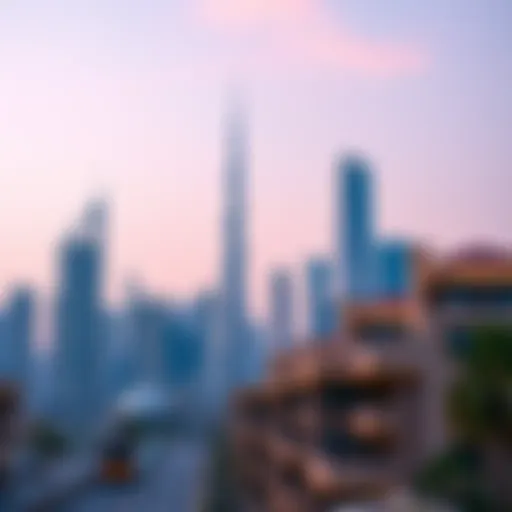 Stunning skyline of Dubai showcasing real estate development