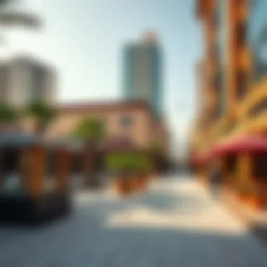 Vibrant Amenities in Business Bay Vibrant lifestyle amenities near Al Abraj Street