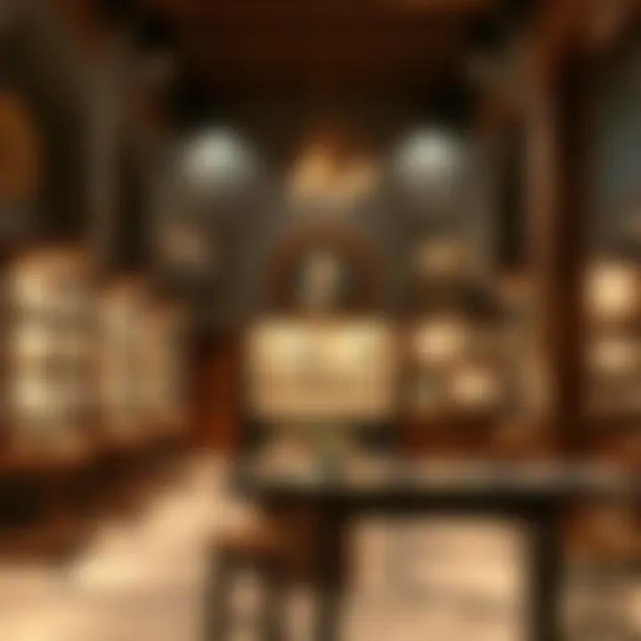 Cultural exhibits and art displays in the Al Fahidi Historical Neighbourhood