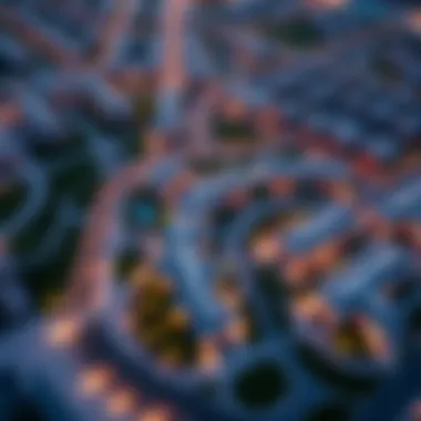 Aerial view of Al Sheba Gardens highlighting community layout