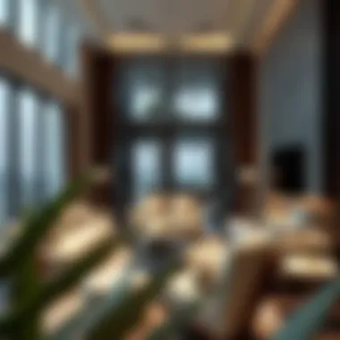 Interior shot of a stylish living space in Arabella 2, emphasizing modern design