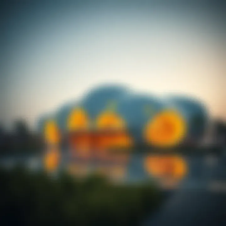 The unique design of the Museum of the Future in Dubai